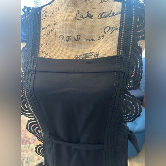 Lover Black Strapless Dress with Lace Accents. Size 2. Like 🆕 - Picture 5 of 13